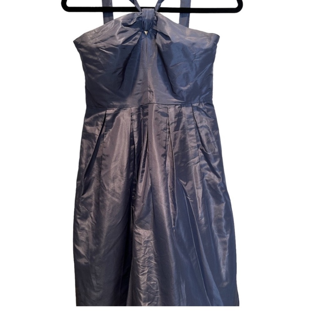 J crew blue formal strappy dress size 2